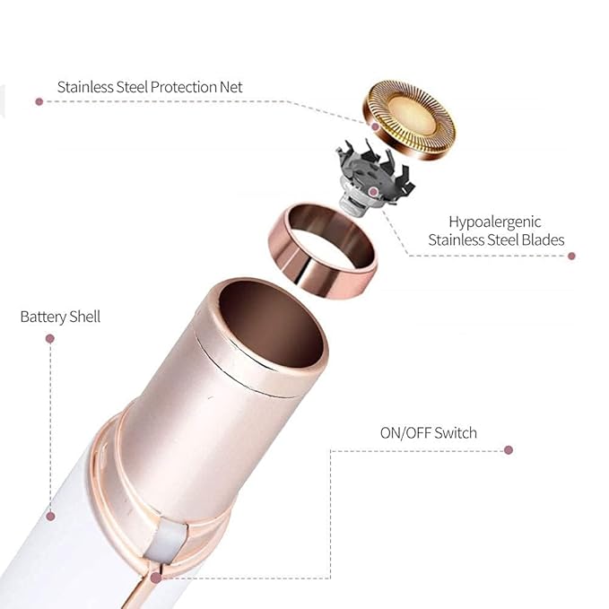 Facial epilator hair removal machine for women