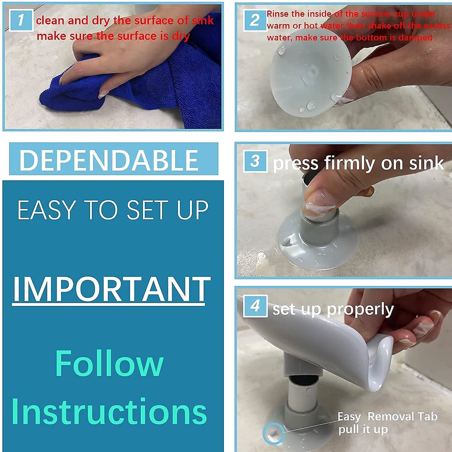 Leaf-Shape Self Draining Soap Dish Holder (Buy 1 Get 1 Free)