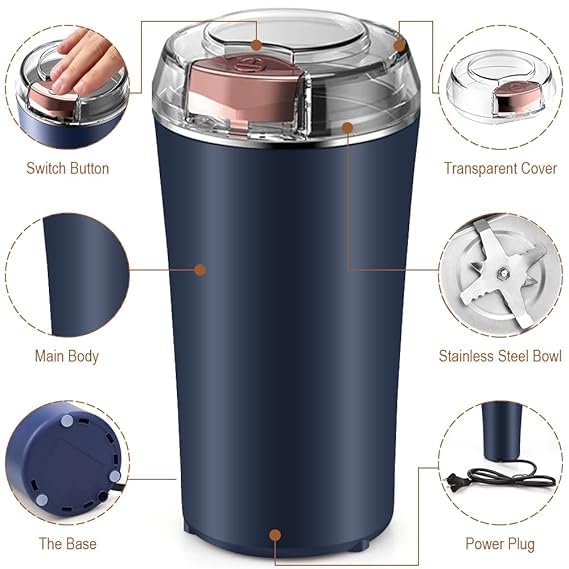 Electric Spice & Coffee Bean Grinder.