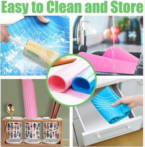 Non-Stick Silicone Rolling Mat | Food Safe | For Roti, Paratha, Pizza