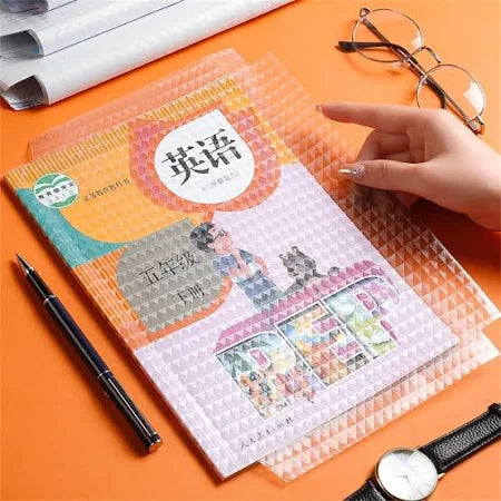 Plastic Transparent Book Cover