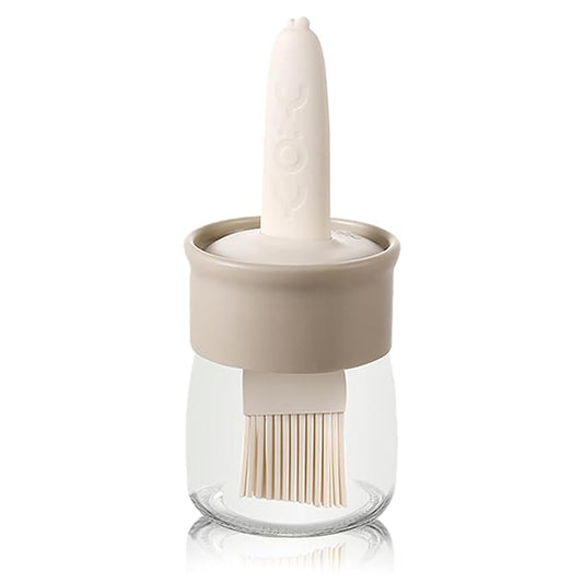 2 in 1 Oil Dispenser Bottle with Silicone Basting Brush (Buy 1 Get 1 Free)