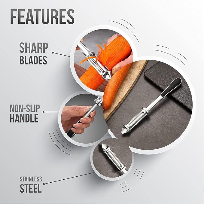 3 in 1 Vegetable Multifunctional Vegetable Peeler Fruit Peelers